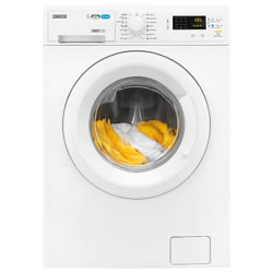 Zanussi ZWD71463NW Freestanding Washer Dryer, 7kg Wash/4kg Dry Load, B Energy Rating, 1400rpm Spin, White